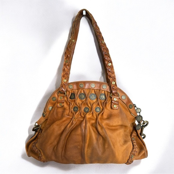 Cole Haan G Series Nubuck Brown Bag - Picture 1 of 13